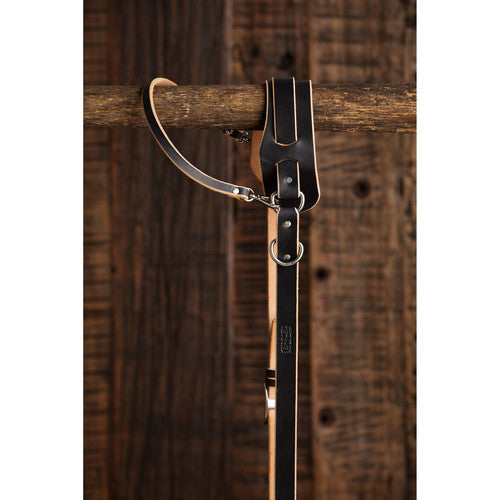 HoldFast Gear Money Maker Solo Sling Right Handed Camera Strap - Medium Black | Comfortable DSLR/Mirrorless Camera Harness for Photographers | Perfect for Weddings, Travel & Outdoor Photography