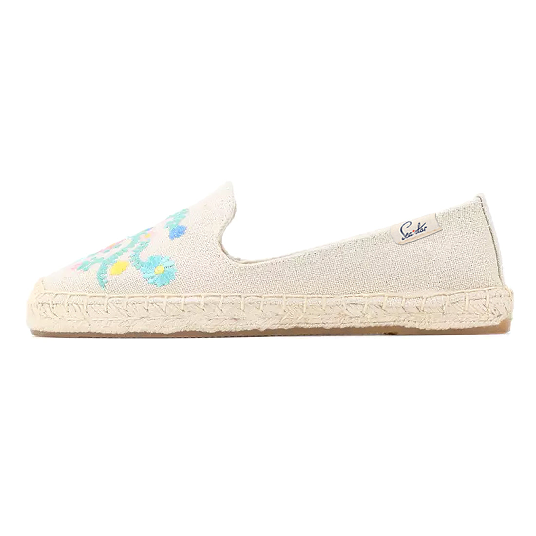 Bayside Beach Club Women's Floral Espadrille Sandals - Comfortable Summer Shoes for Beach, Vacation & Casual Wear