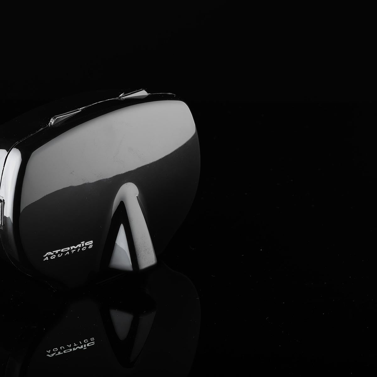 Atomic Aquatics Frameless 2 Standard Fit Black Scuba Diving Mask - Perfect for Snorkeling, Spearfishing & Underwater Photography