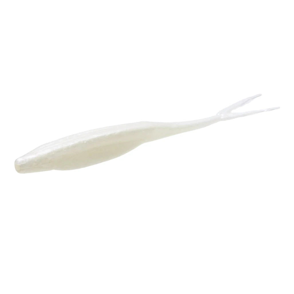 Zoom Super Fluke 5 1/4 Inch Soft Fishing Bait Lures - Perfect for Bass, Trout & Saltwater Fishing | Topwater & Subsurface Action