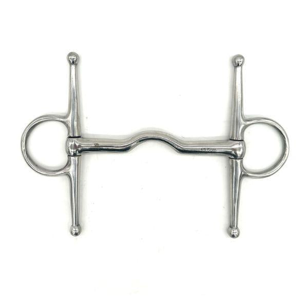 Jake Adams Corkscrew Port Full Cheek Bit - English Horse Riding Bit for Dressage & Jumping - Perfect for Training & Competition