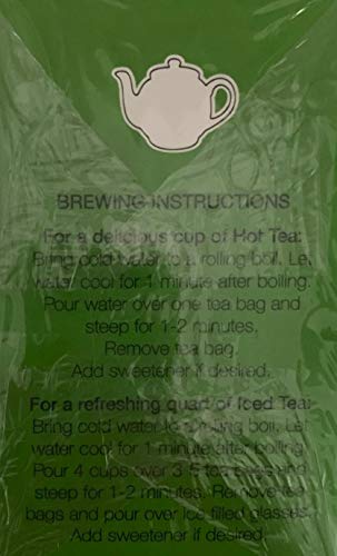 Organic Green Tea Bags by Trader Joe's - 96 Count (2 Boxes of 48) for Hot or Iced Tea - Perfect for Morning Boost, Afternoon Relaxation & Healthy Lifestyle