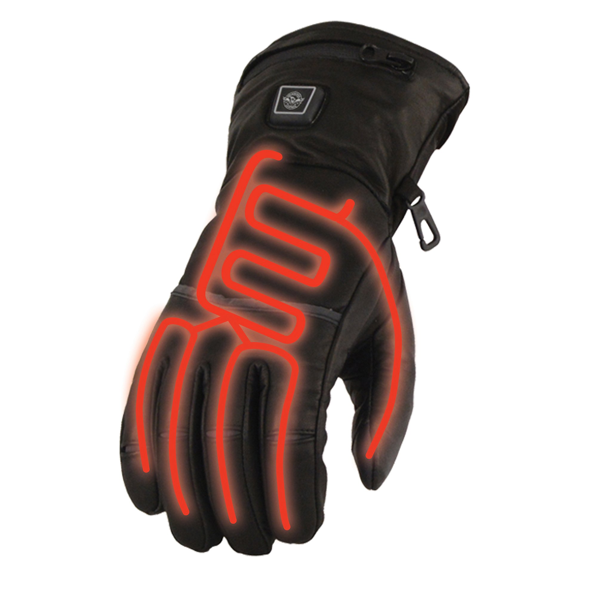 Nexgen Heat Men's Waterproof Heated Gloves with Touchscreen Compatibility & Rechargeable Batteries - Winter Sports, Motorcycling, Outdoor Work & Cold Weather Activities