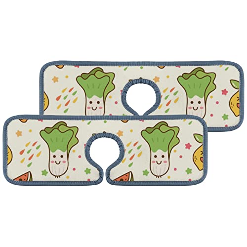 Cartoon Fruits Vegetables Kawaii