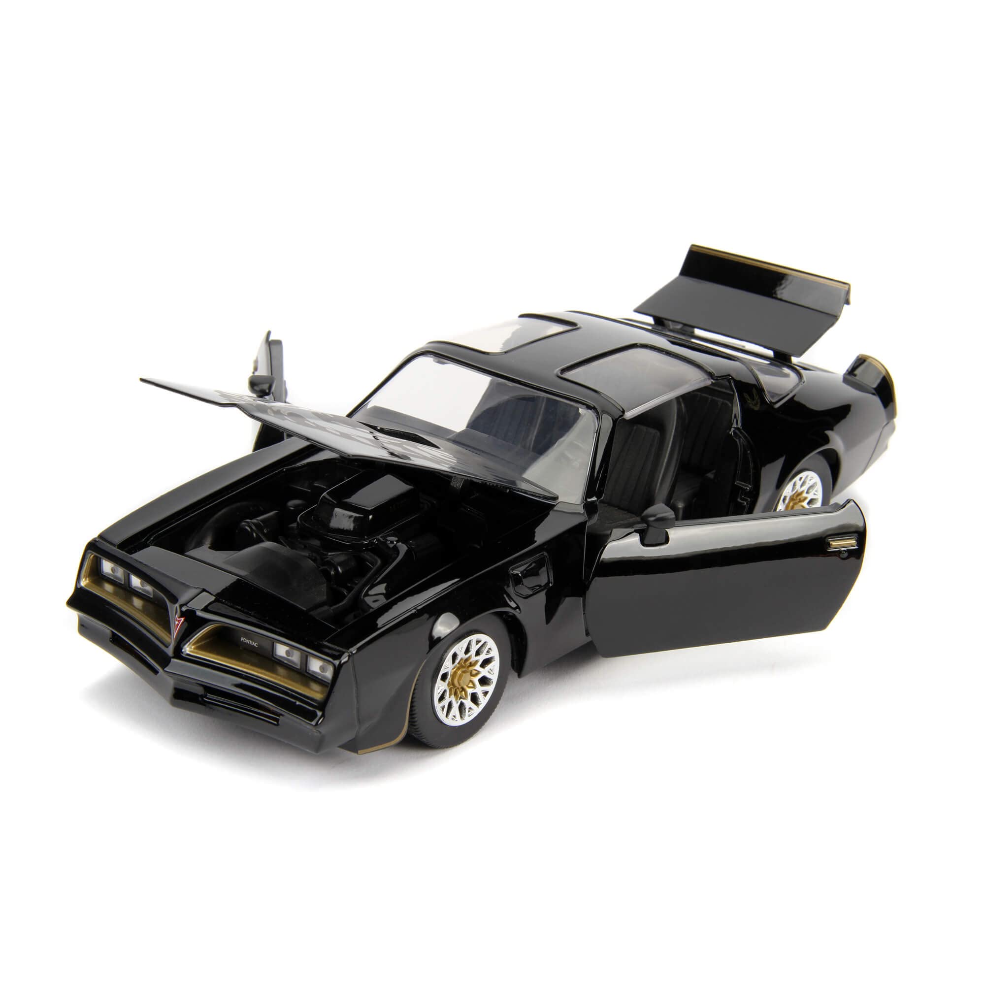 Jada Toys Fast & Furious 1:24 Scale 1977 Pontiac Firebird Die-cast Model Car - Collectible Black Replica for Kids & Adults - Perfect for Movie Fans, Display & Gift Giving
