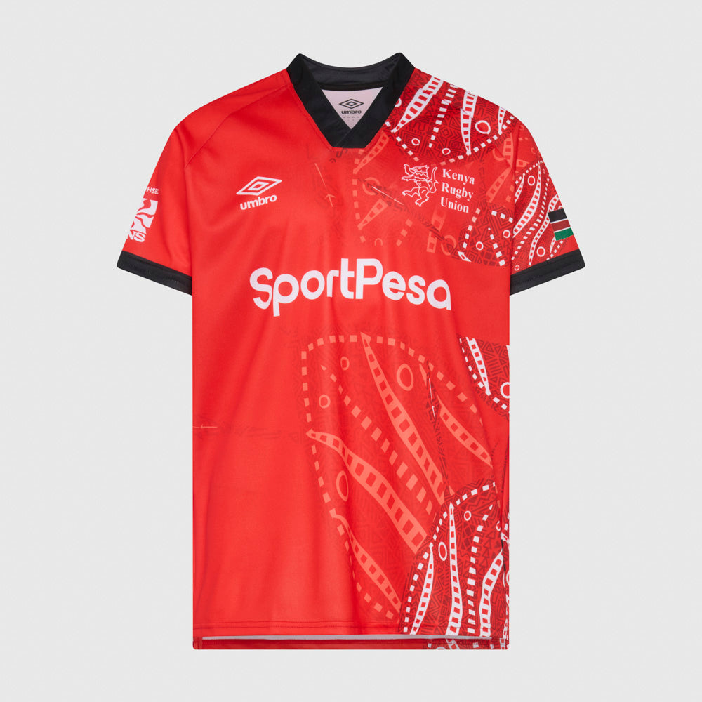 Kenya HSBC 7s 24/25 Home Replica Rugby Jersey - Authentic Style for Fans & Collectors - Perfect for Game Day & Sports Events