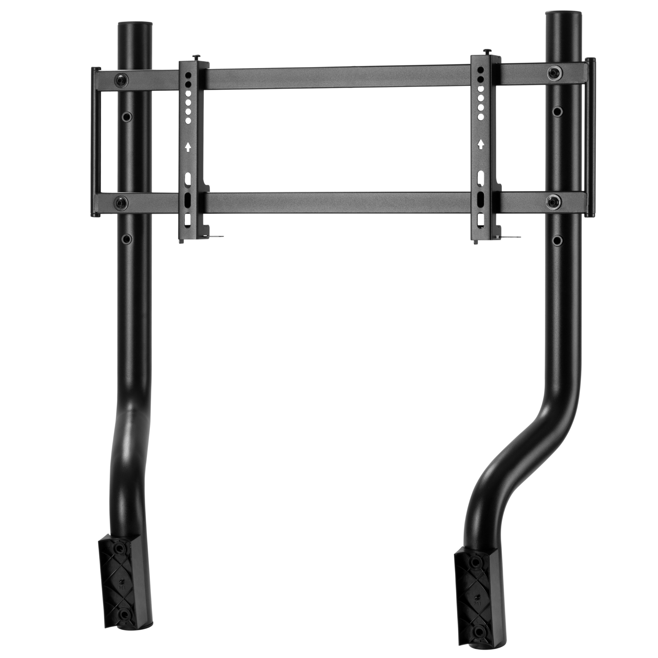 Adjustable Single Monitor Mount Stand - Ergonomic VESA 75x75/100x100 Compatible for 13-32 Inch Screens - Perfect for Home Office, Gaming & Workspace Setup