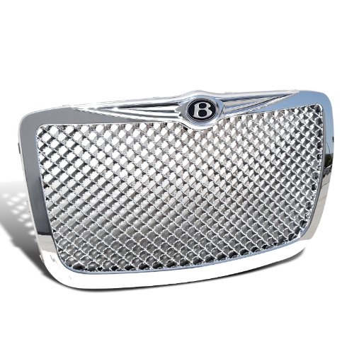 Spec-D Tuning HG-300C05C001 Black Mesh Front Bumper Grille for Cars - Upgrade Your Vehicle's Style & Performance (Perfect for Car Enthusiasts & Auto Customization)