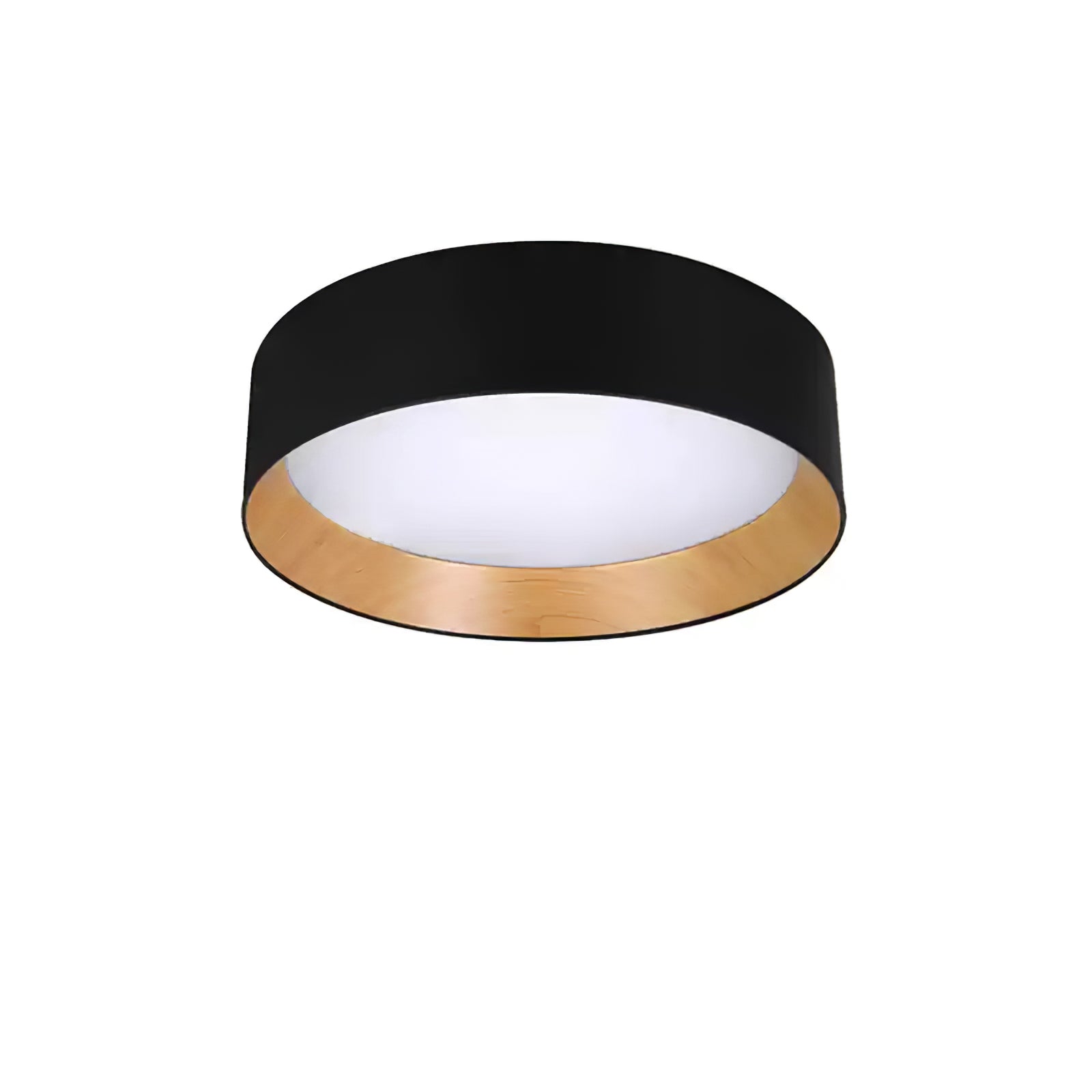 Modern Round Ceiling Light Fixture - Dual Bulb Design for Living Room, Bedroom & Dining Room - Energy Efficient LED Compatible - Stylish Home Decor Lighting