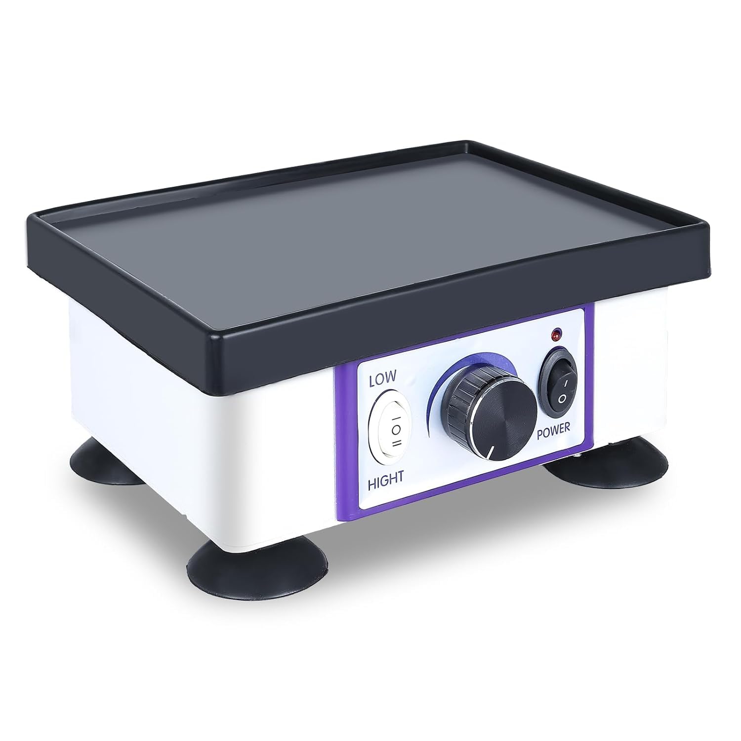 Dental Lab Electric Oscillator - 110V/120W Square Vibrator Shaker for Dental Model Casting & Waxing | Professional Dental Equipment for Laboratories & Clinics