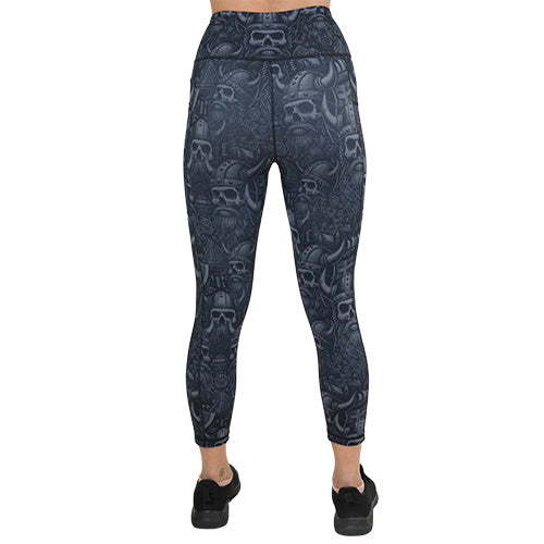 Valhalla Leggings for Women - High Waist Yoga Pants with Pockets, Soft & Stretchy Workout Leggings - Perfect for Gym, Running, Yoga & Lounge Wear