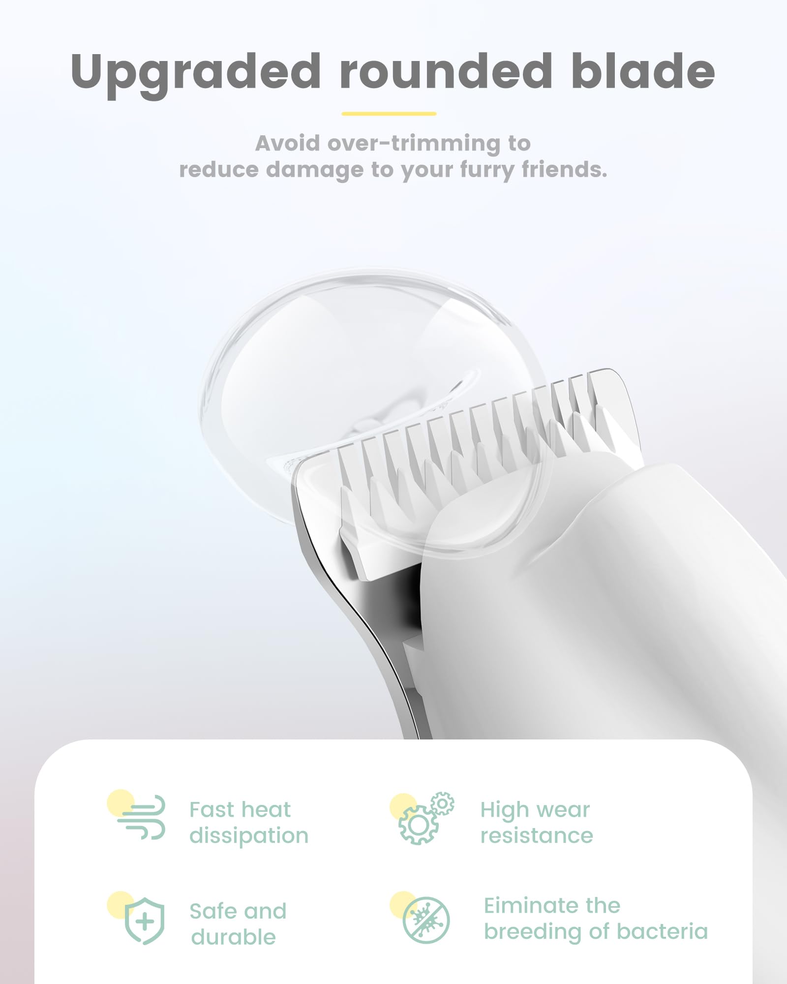 Professional Cordless Dog Grooming Kit - 35dB Ultra-Quiet Clippers with LED Display & Light for Paws, Ears, Face & Rump | Perfect for Home Pet Grooming, Travel & Professional Use