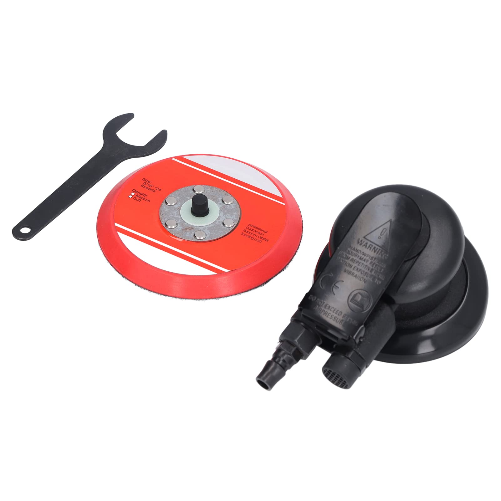 **125mm Palm Grinder with Quick Heat Dissipation & Stepless Speed Control - Air Sander for Wood, Metal, DIY & Professional Use**    *Use Cases: Ideal for sanding, polishing, and finishing wood, metal, and other materials in workshops, construction sites, and home DIY projects.*