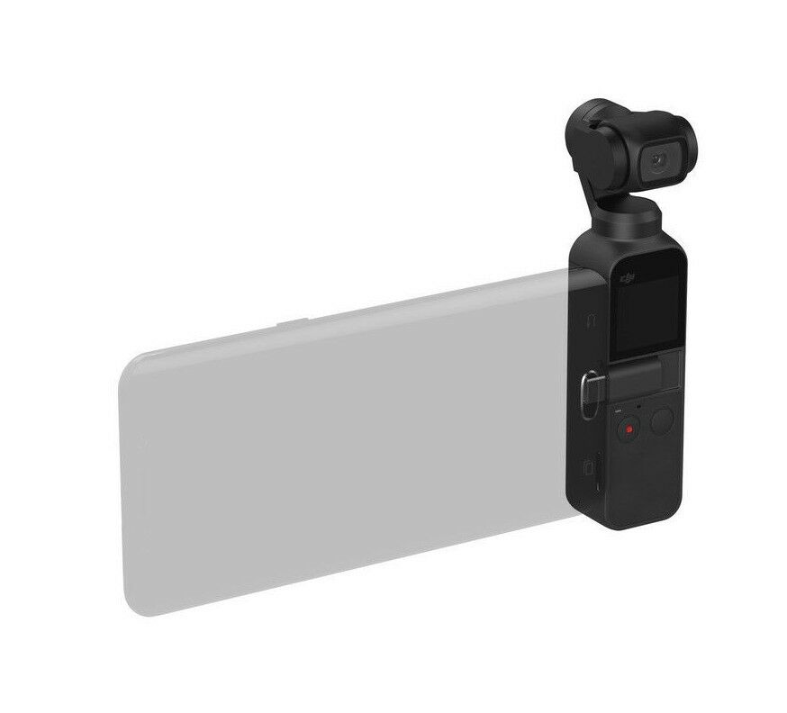 DJI Osmo Pocket 3-Axis Gimbal Stabilizer 4K Camera Vlog Video Creator (Open Box) - Perfect for Travel, Vlogging & Action Shots