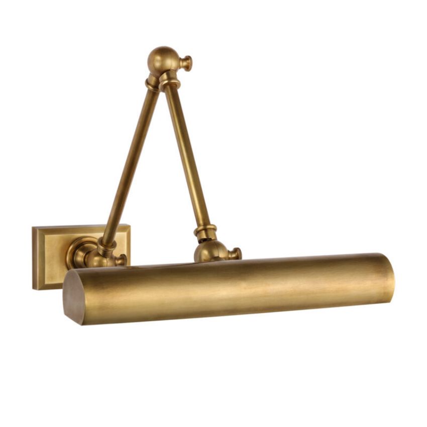 Xander Double Plug-In Hardwired Picture Light - Artwork & Wall Decor Lighting for Galleries, Museums & Home Display