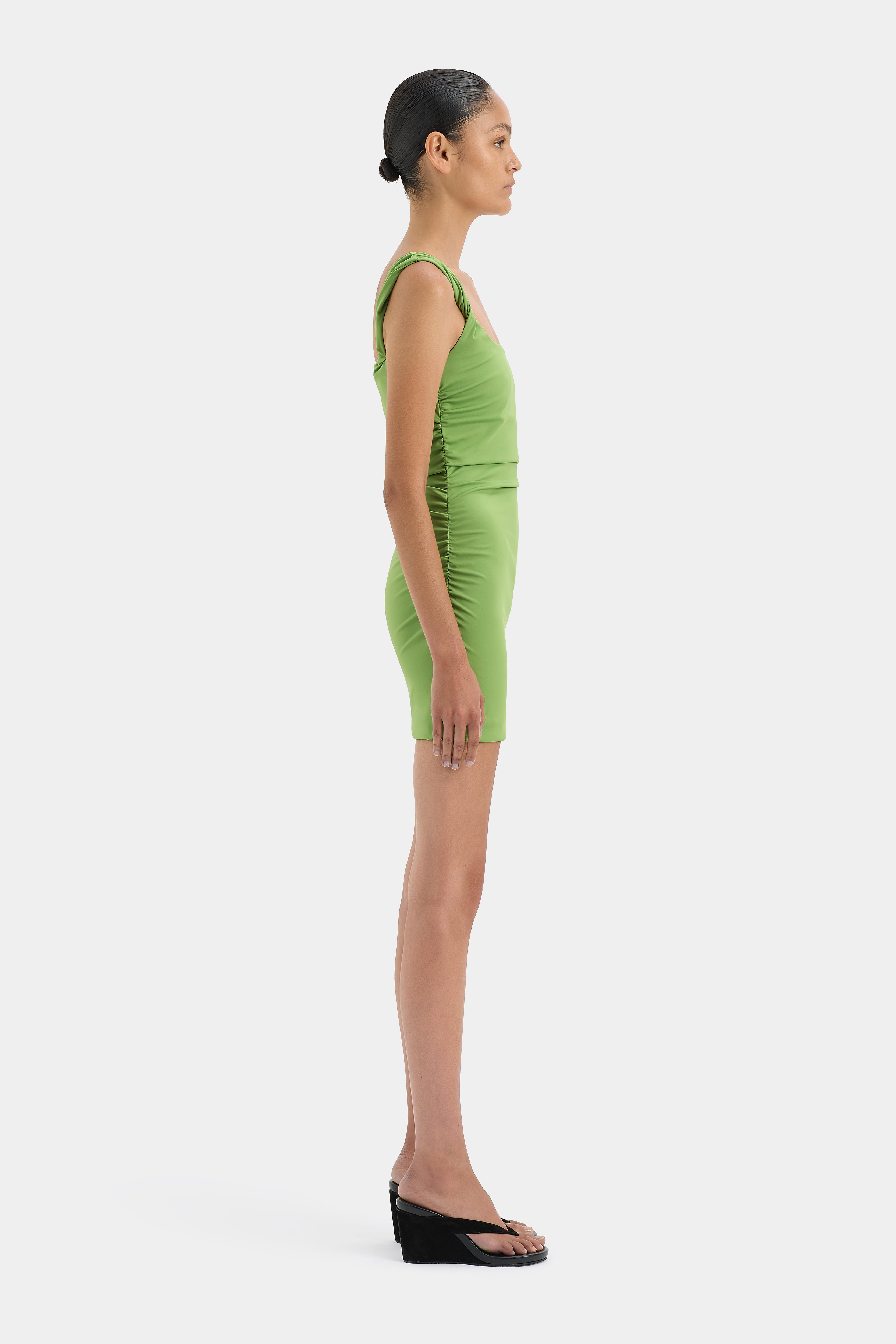 Elm Twist Mini Dress for Women - Elegant Flowy Summer Dress with Floral Print, Perfect for Beach, Party & Date Night