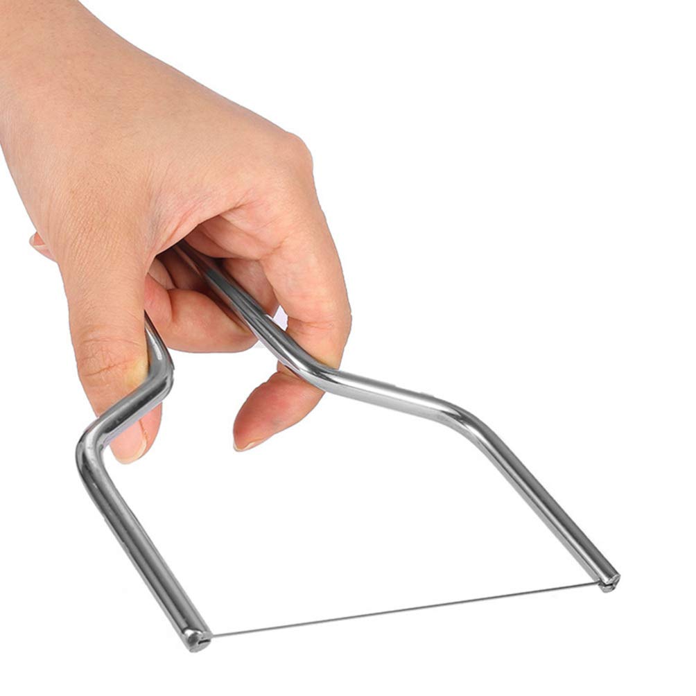 DOITOOL 2-Pack Stainless Steel Bread & Cheese Slicer Set - Perfect for Layer Cakes, Loaves, Pies & Butter - Multi-Purpose Kitchen Tool for Bakers & Home Chefs - Ideal for Parties, Baking & Meal Prep