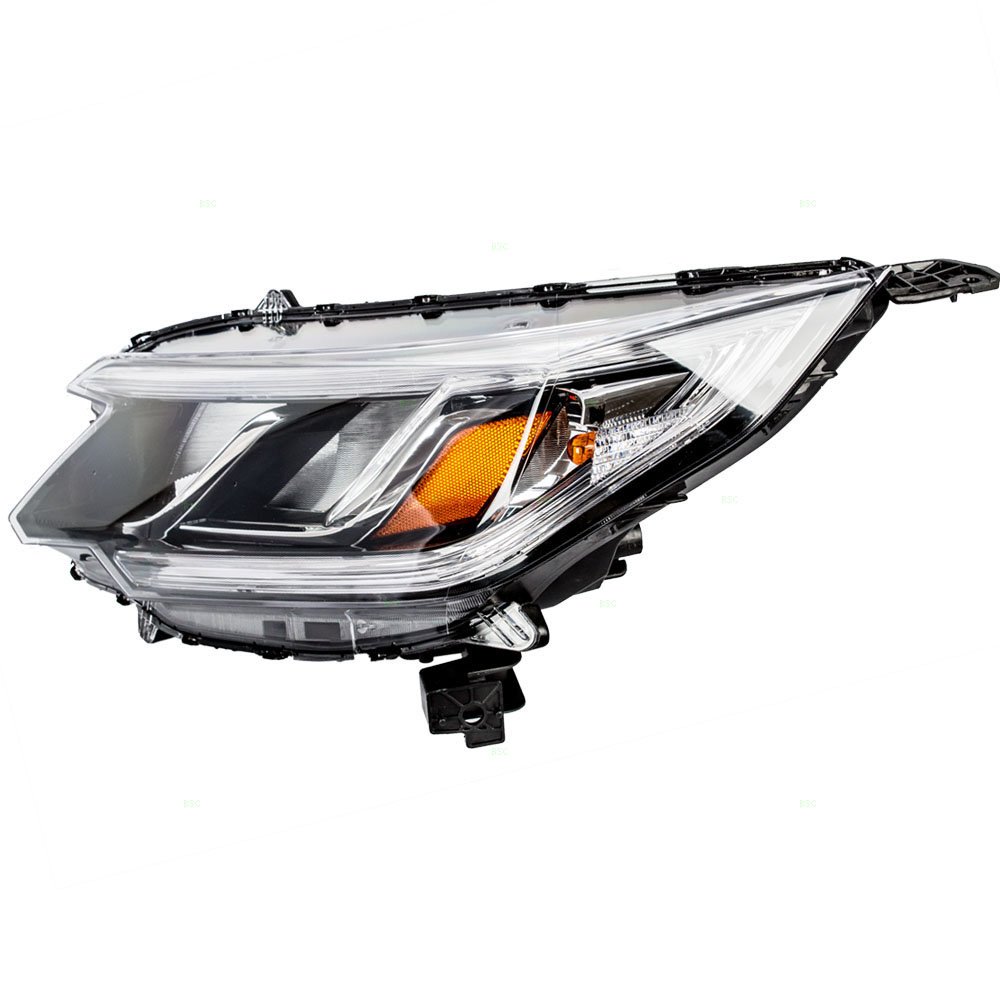 Brock Replacement Halogen Headlights Pair - Compatible with Honda CR-V 33150-T1W-A11 & 33100-T1W-A11 - High Performance Headlamps for Night Driving & Off-Road Use