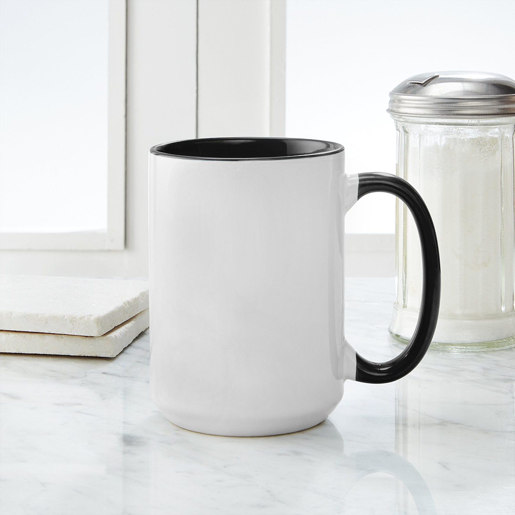Kidney Mustache Ceramic Coffee Mug 15 oz (444 ml) - Funny Novelty Gift for Nurses, Doctors & Medical Professionals - Perfect for Coffee, Tea & Hot Beverages at Home or Office