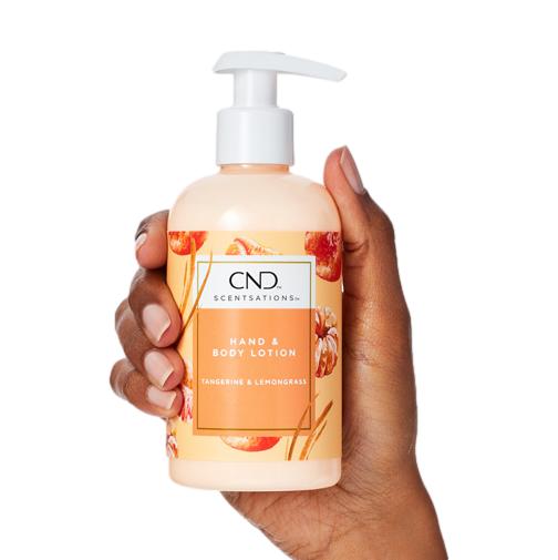 CND Scentsations Moisturizing Lotion - Tangerine & Lemongrass Scent | Hydrating Body Lotion for Dry Skin | Perfect for Daily Use & Spa Days
