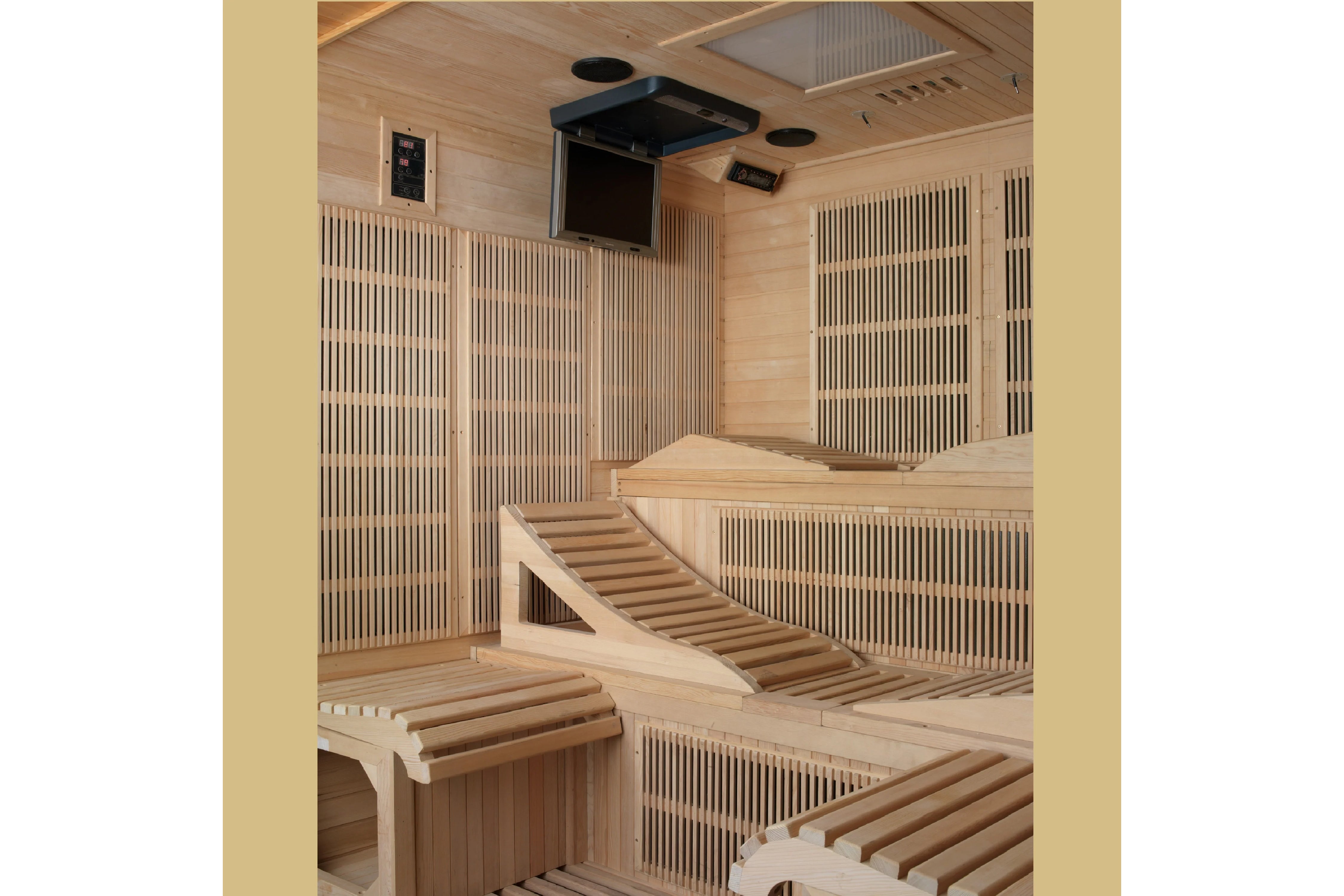 Dynamic Monaco Elite 6-Person Ultra Low EMF Far Infrared Sauna for Home Spa, Detox & Relaxation - Perfect for Wellness & Recovery