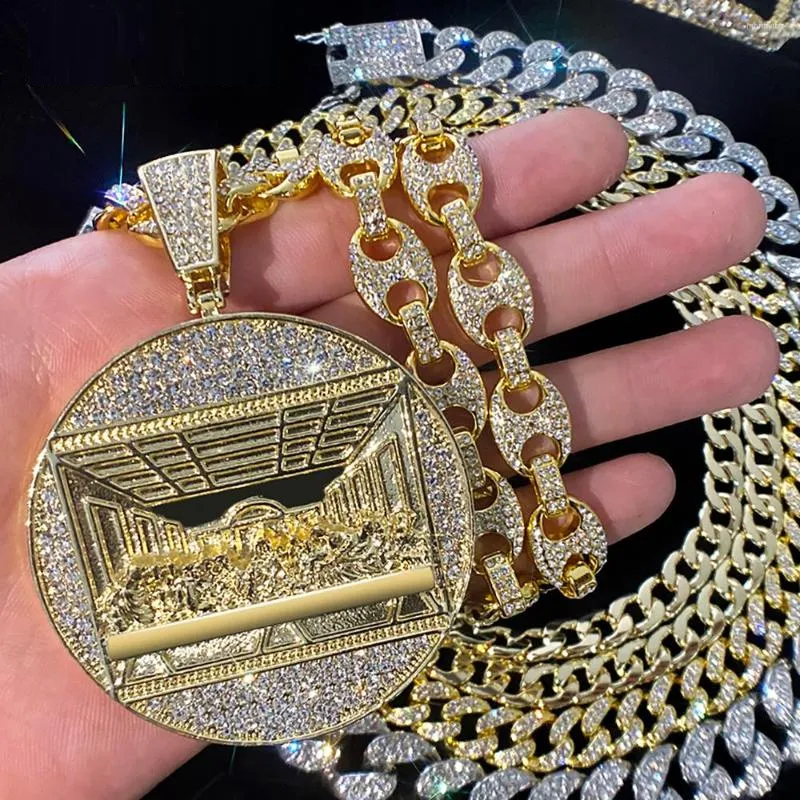 22K Gold Plated Moissanite Cuban Link Chain Necklace for Men & Women - Perfect for Gifting, Parties, and Everyday Luxury