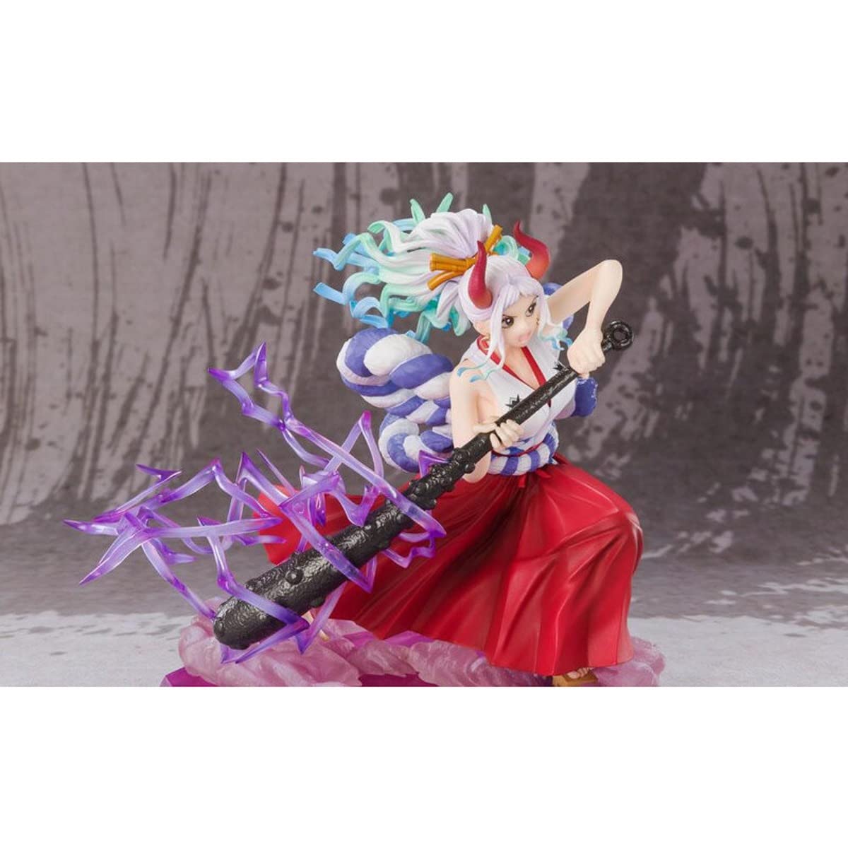 TAMASHII NATIONS Figuarts Zero Yamato Raimei Hakke One Piece Action Figure 16cm - Anime Collectible for Display & Gift for Fans