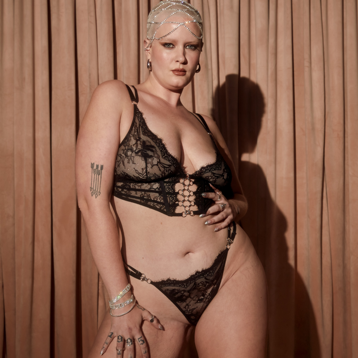 Constellation Panty - Sexy Lingerie with Star Print for Women - Perfect for Romantic Nights & Special Occasions