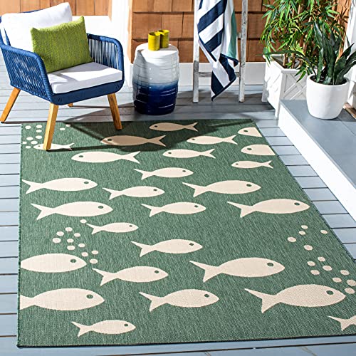 Dark Green/Ivory