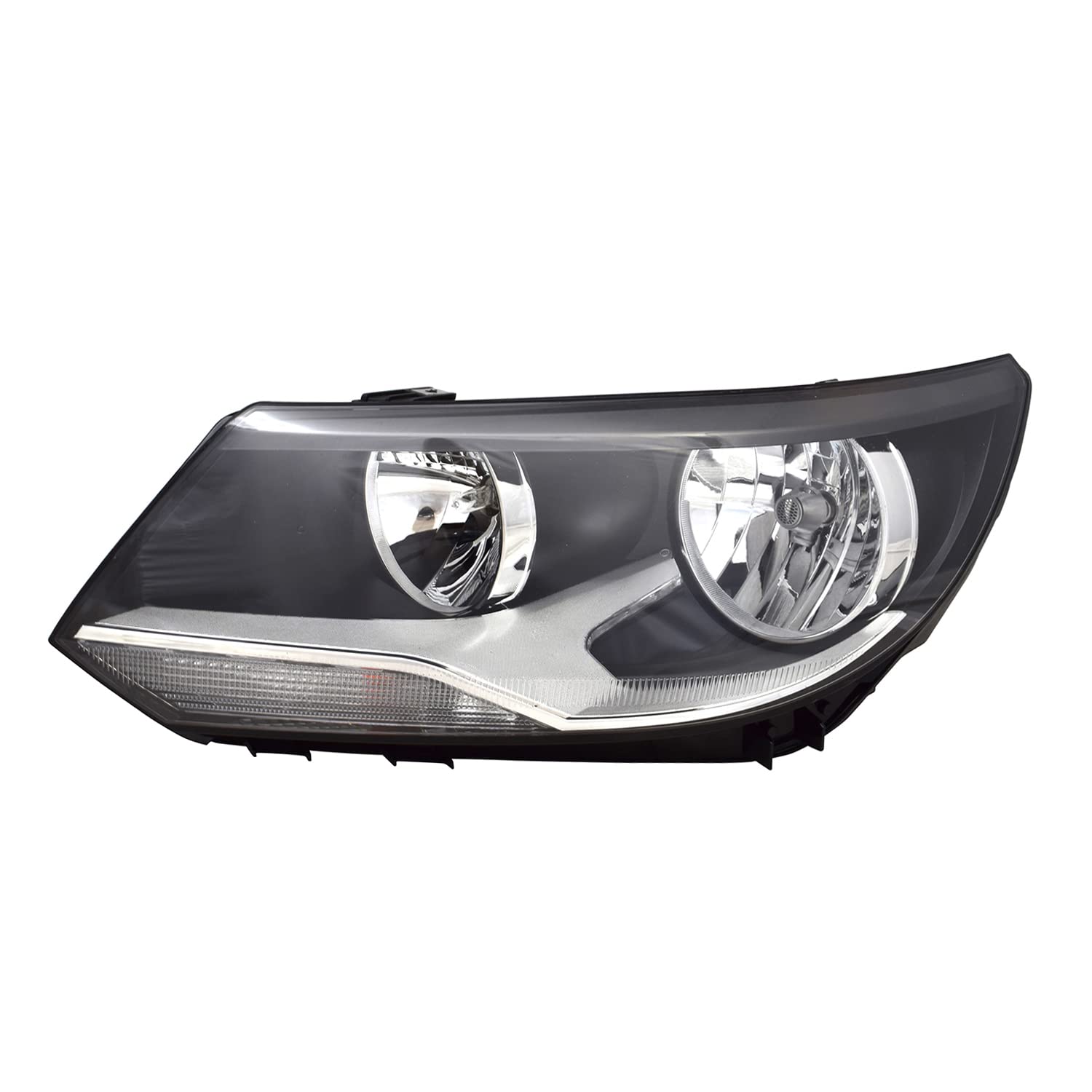 Replacement Driver Side Halogen Headlight Assembly - CRSHL12373 | Compatible with [Vehicle Models] | Durable Auto Lighting for Night Driving & Foggy Conditions