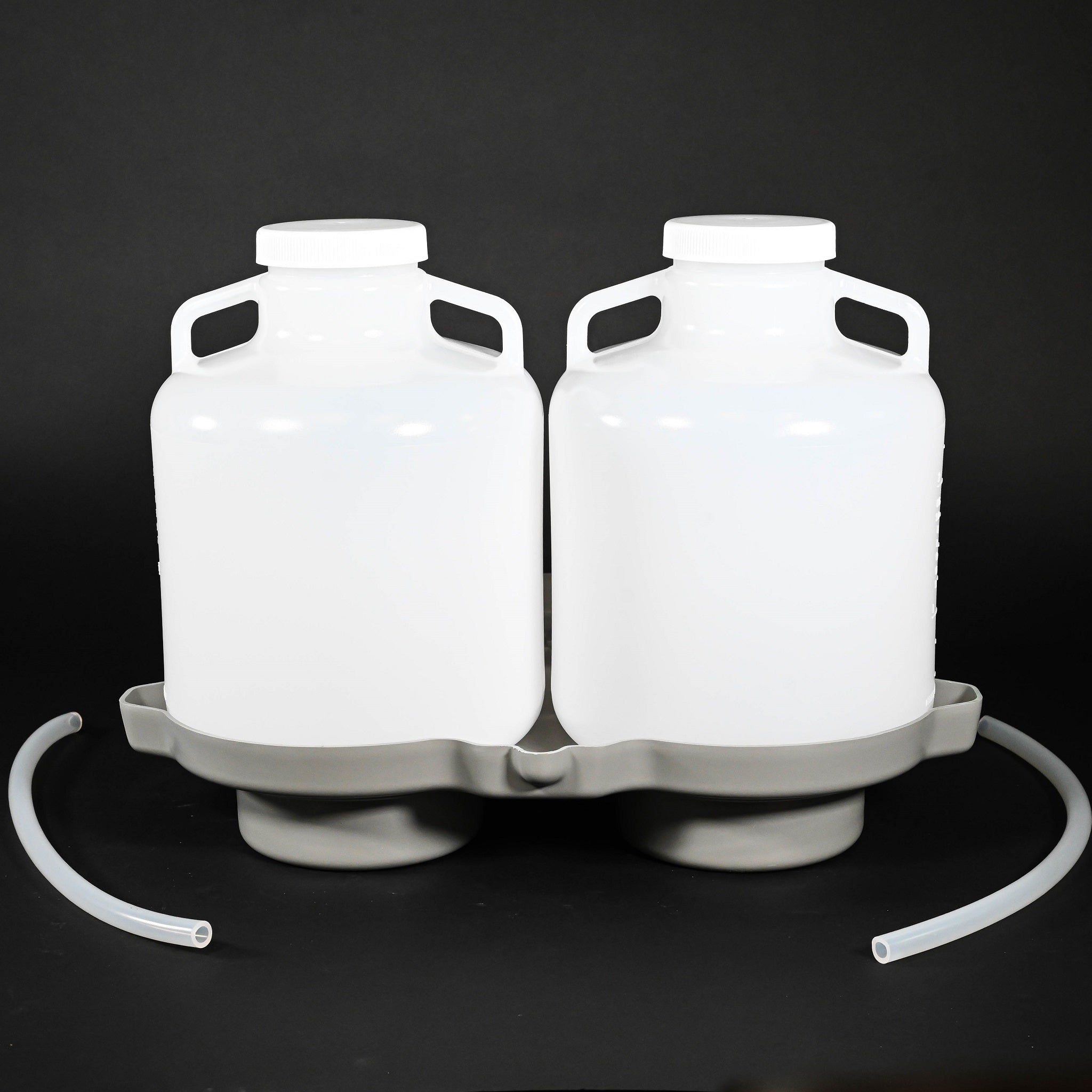 4700 / 5800 Refrigerated Sampler Replacement Bottles - 2 Pack 2.5 Gallon Polyethylene Containers for Water Sampling & Lab Testing