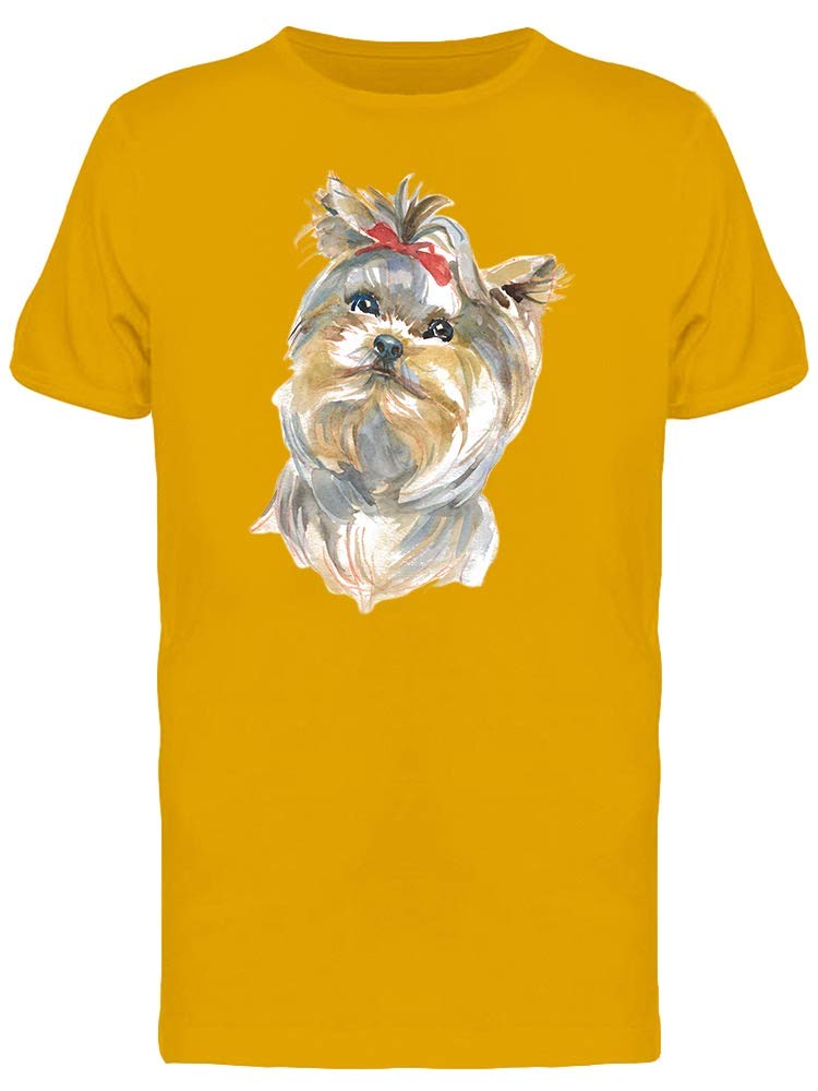 Stylish Yorkshire Head Graphic T-Shirt for Men - Casual Wear & Everyday Outfit