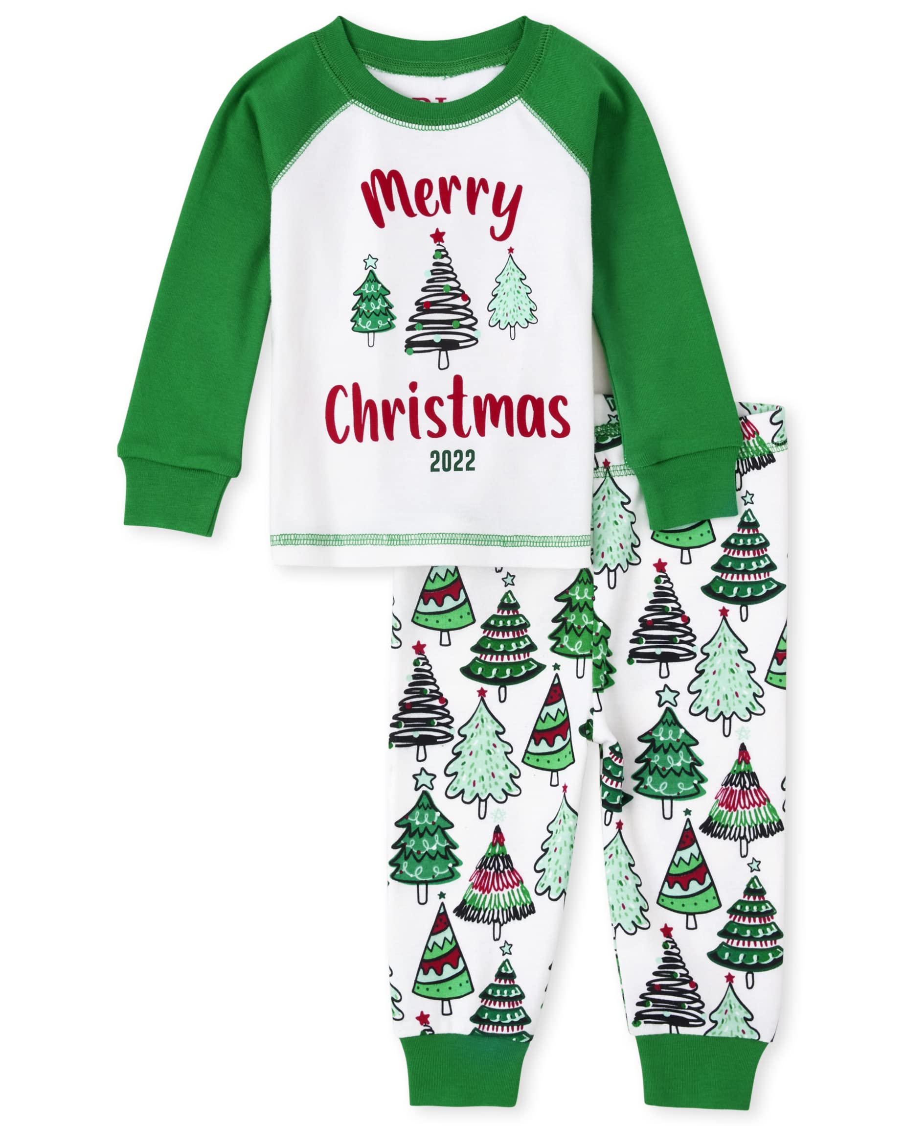 Kids' Christmas Pajama Sets - Family Matching Cotton PJs for Holiday Photos