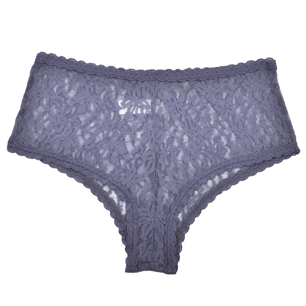 Sexy Boyshorts for Women - Lace Cheeky Underwear with Floral Design, Soft Stretch Lingerie Panties | Perfect for Everyday Wear, Date Night & Special Occasions