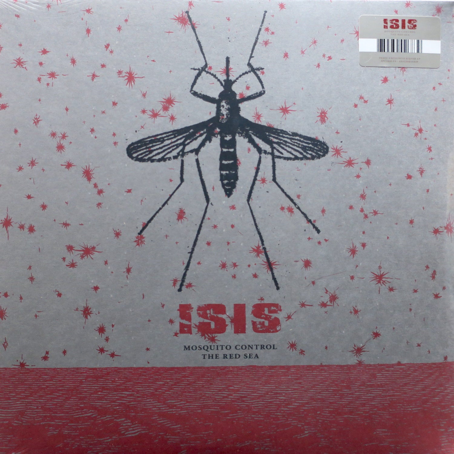ISIS 'Mosquito Control/The Red Sea' SILVER Vinyl 2LP Record - Limited Edition Heavy Metal Vinyl for Collectors & Audiophiles - Perfect for Home Listening & Music Collections