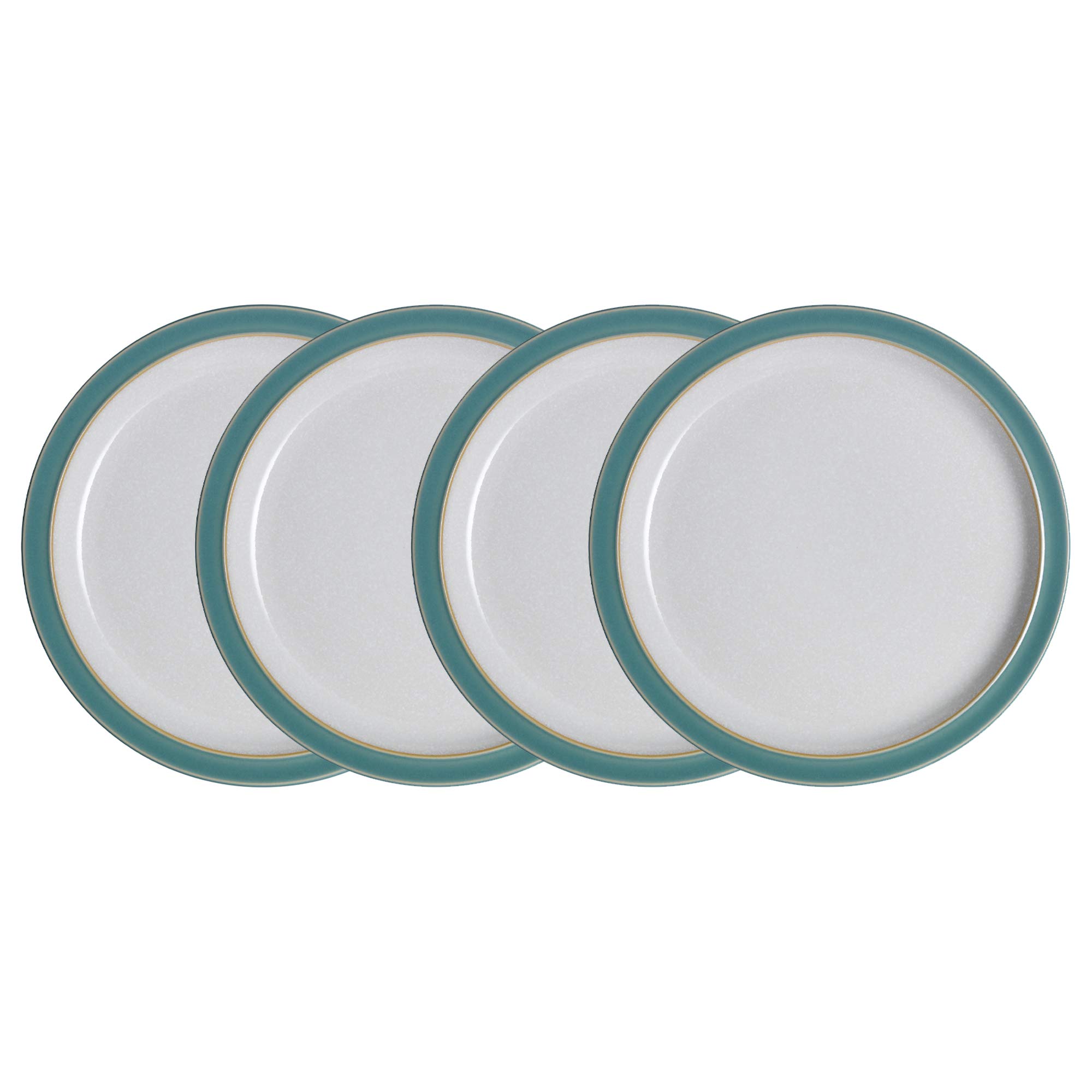 Denby Elements Fern Green Dinner Plates Set of 4 - 10.4