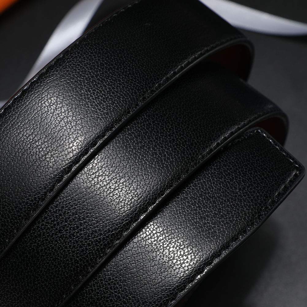 Men's Big & Tall Leather Belts - Black & Brown Reversible Dress Belt for Formal & Casual Wear | Perfect for Office, Business, Wedding & Everyday Use