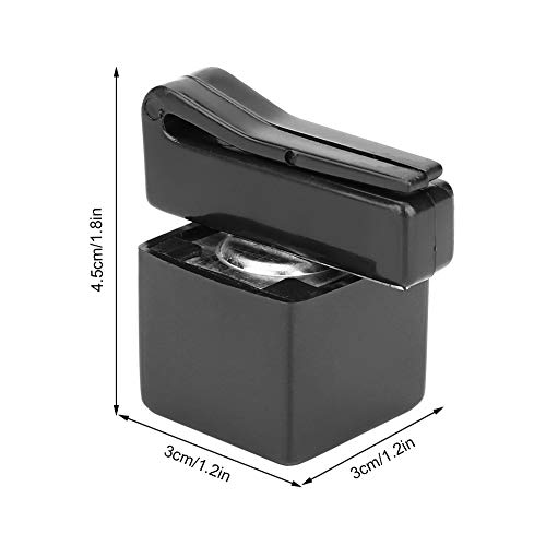 Premium Magnetic Snooker Cue Chalk Holder - Portable Billiards Accessory with Belt Clip | Perfect for Pool, Snooker & 8-Ball Games at Home or Bars
