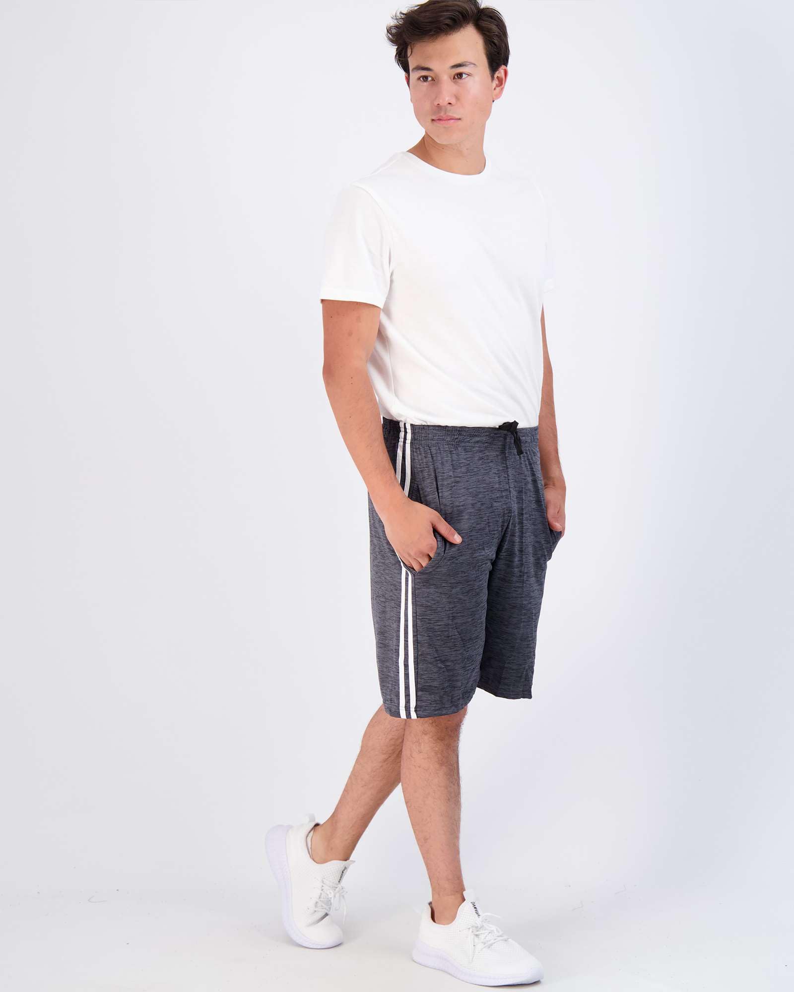 5 Pack Men's Quick Dry Athletic Shorts - Breathable Workout Running Gym Shorts with Pockets | Bulk Pack for Sports, Training & Casual Wear