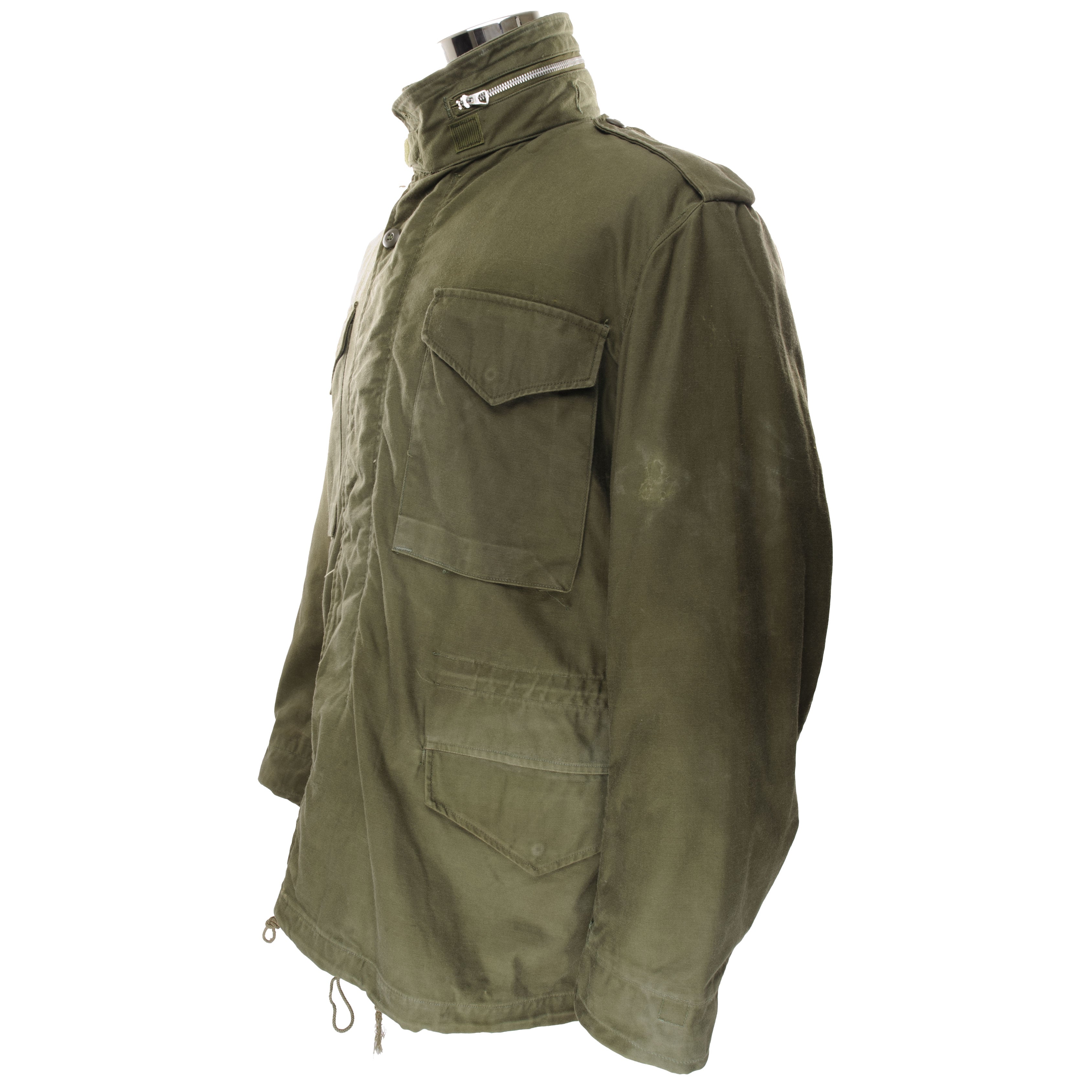 Vintage US Army M65 Field Jacket - Medium Regular Size | 1965 Military Surplus | Vietnam War Era 1970s | Outdoor Hiking, Camping & Tactical Gear