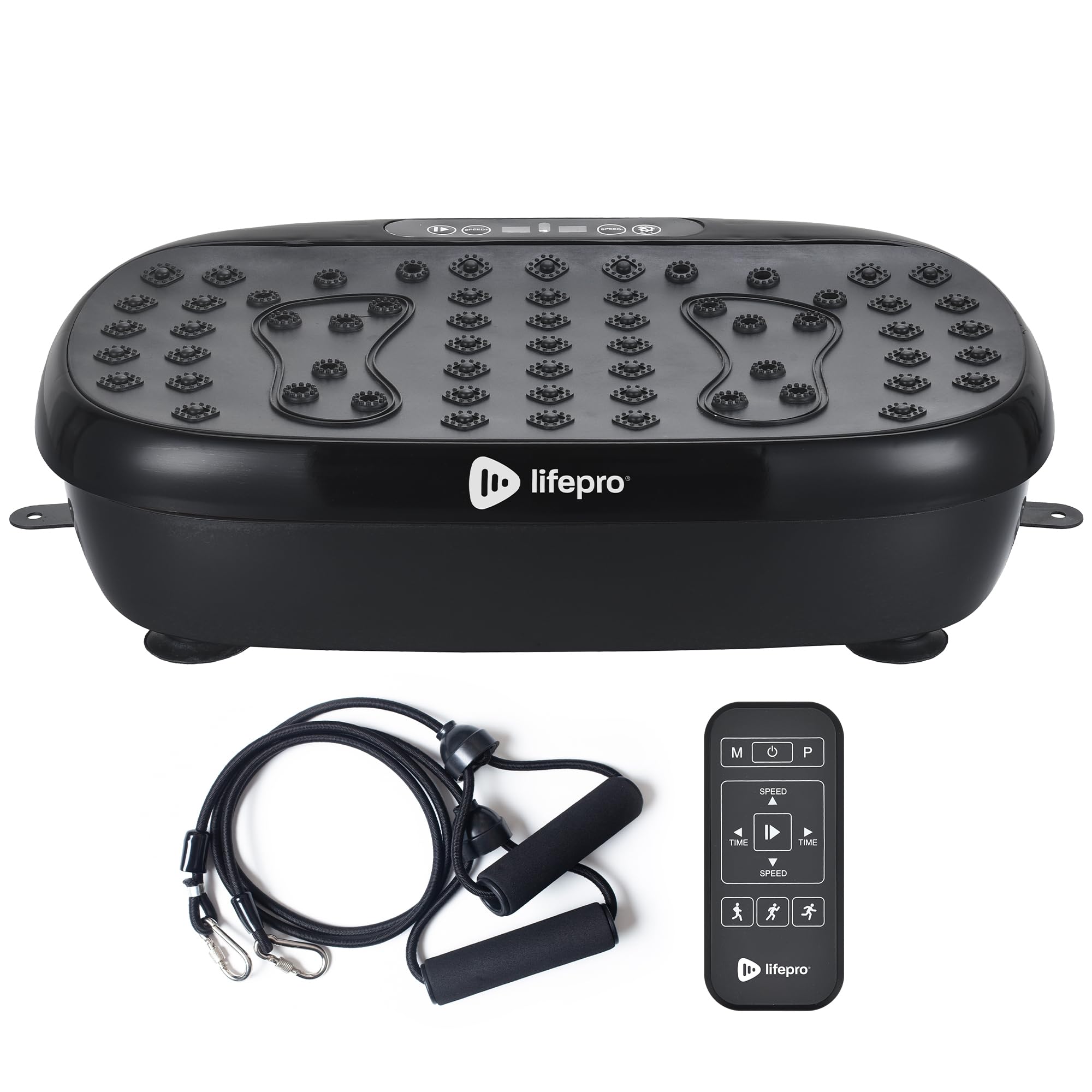 Lifepro Vibration Plate Exercise Machine with Magnetic Therapy - Full Body Workout Platform for Weight Loss & Muscle Toning | Portable Vibration Trainer for Home Gym, Lymphatic Drainage & Post-Workout Recovery | Perfect for Beginners, Seniors & Physical Therapy