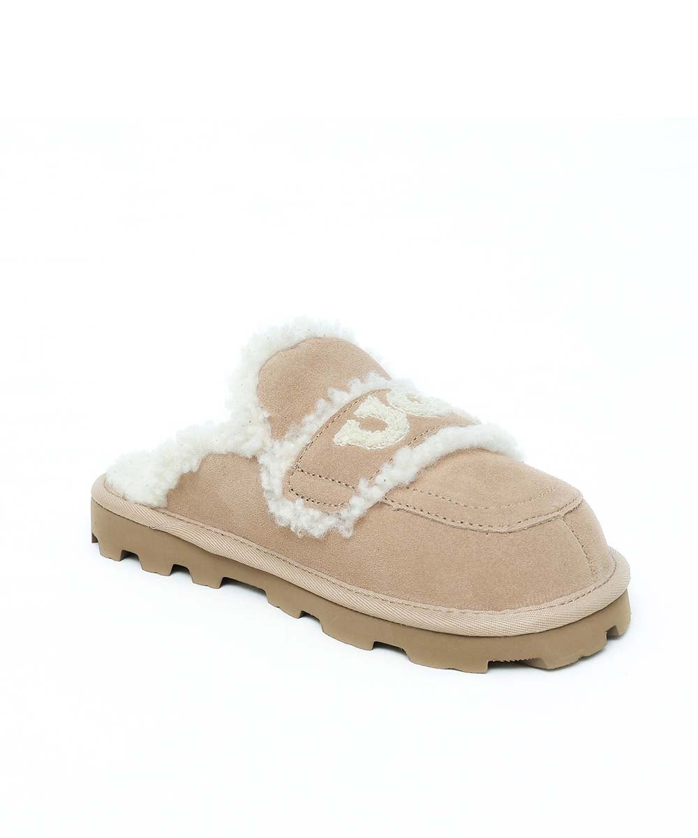Women's UGG Violet Cozy Indoor/Outdoor Slippers - Soft Fleece Lined House Shoes for Winter Comfort - Perfect for Home, Lounge & Quick Errands