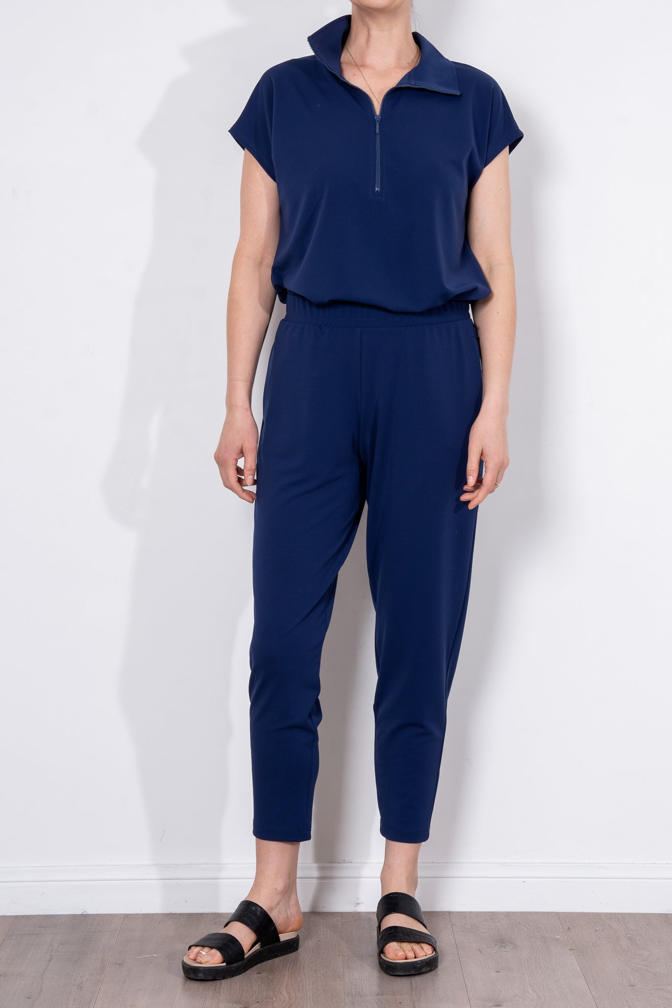 Mela Purdie Base Pant Powder Knit - Women's High-Waisted Stretch Yoga Pants for Workout, Lounge & Everyday Wear