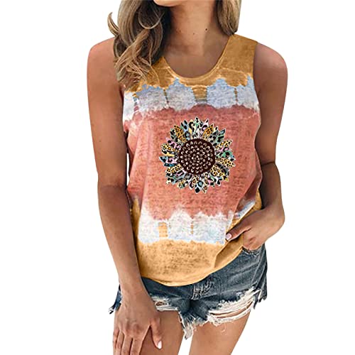 Women's Summer Tops - Trendy Loose Fit Cami Tank Tops, Casual Sleeveless Vest for Beach, Travel & Everyday Wear