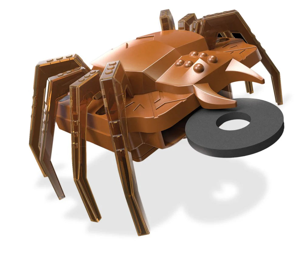 4M KidzRobotix Disc Launcher Spider Bot - STEM Building Toy Kit for Kids Ages 8+, Fun Science Project & Educational Robot Toy - Perfect for Birthday Gifts, Classroom Activities & STEM Learning at Home