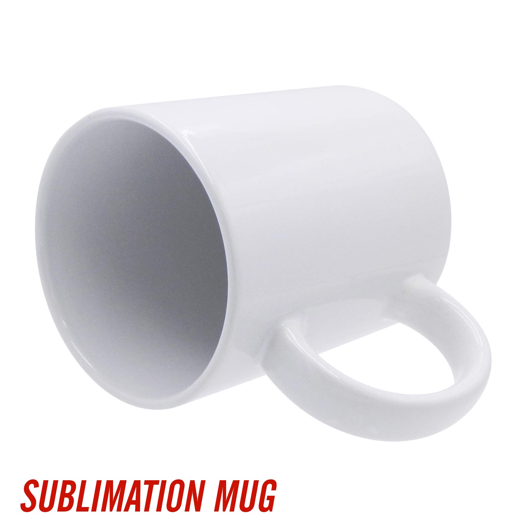36 Pack White Sublimation Mugs - 11 oz Ceramic Coffee Cups for Custom Printing, Bulk Blank Mugs for DIY Personalized Gifts, Promotional Items & Home/Office Use (Great for Holidays, Corporate Events & Photo Gifts)