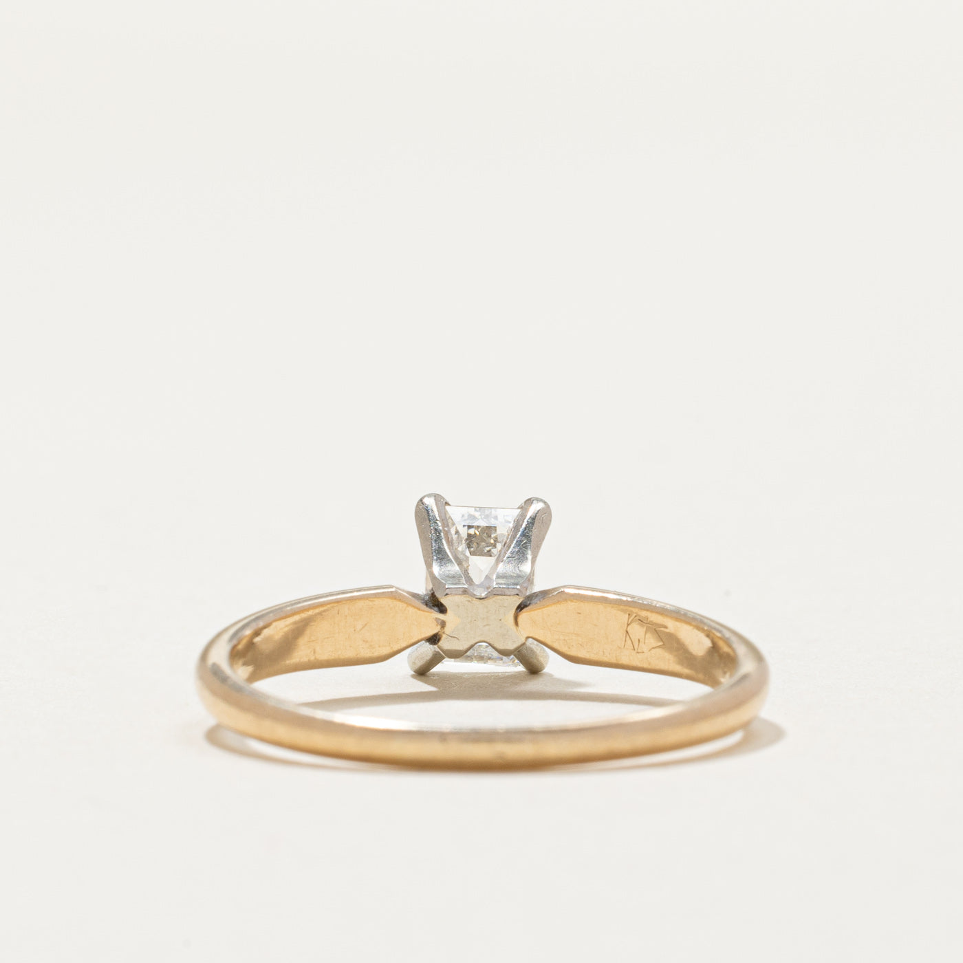 0.70ct Emerald Cut Solitaire Diamond Engagement Ring for Women - Size 8 | Elegant Wedding Band, Proposal Gift, Anniversary Jewelry