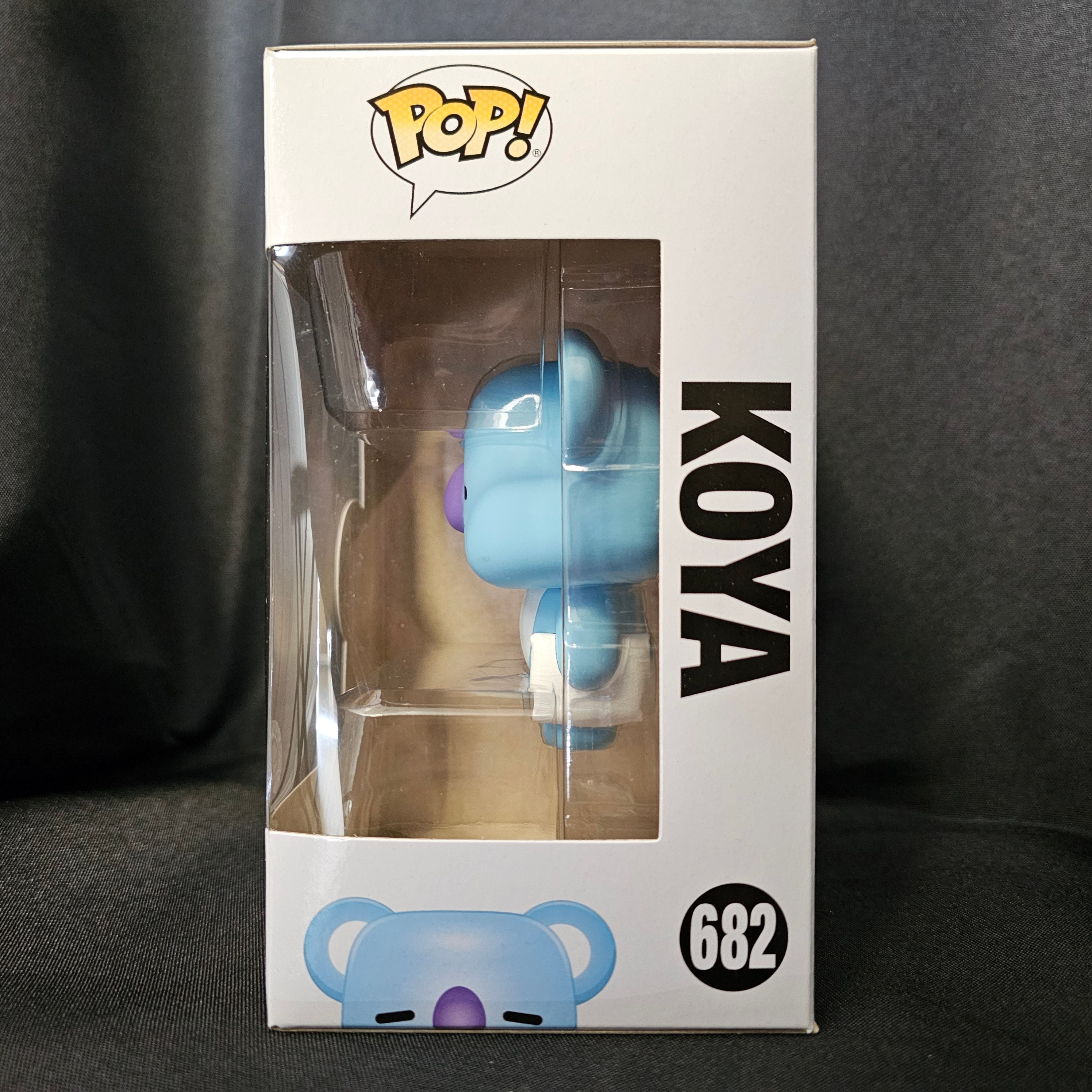 BT21 Koya Pop! Vinyl Figure #682 - Cute Collectible BTS Merchandise for Fans & Home Decor