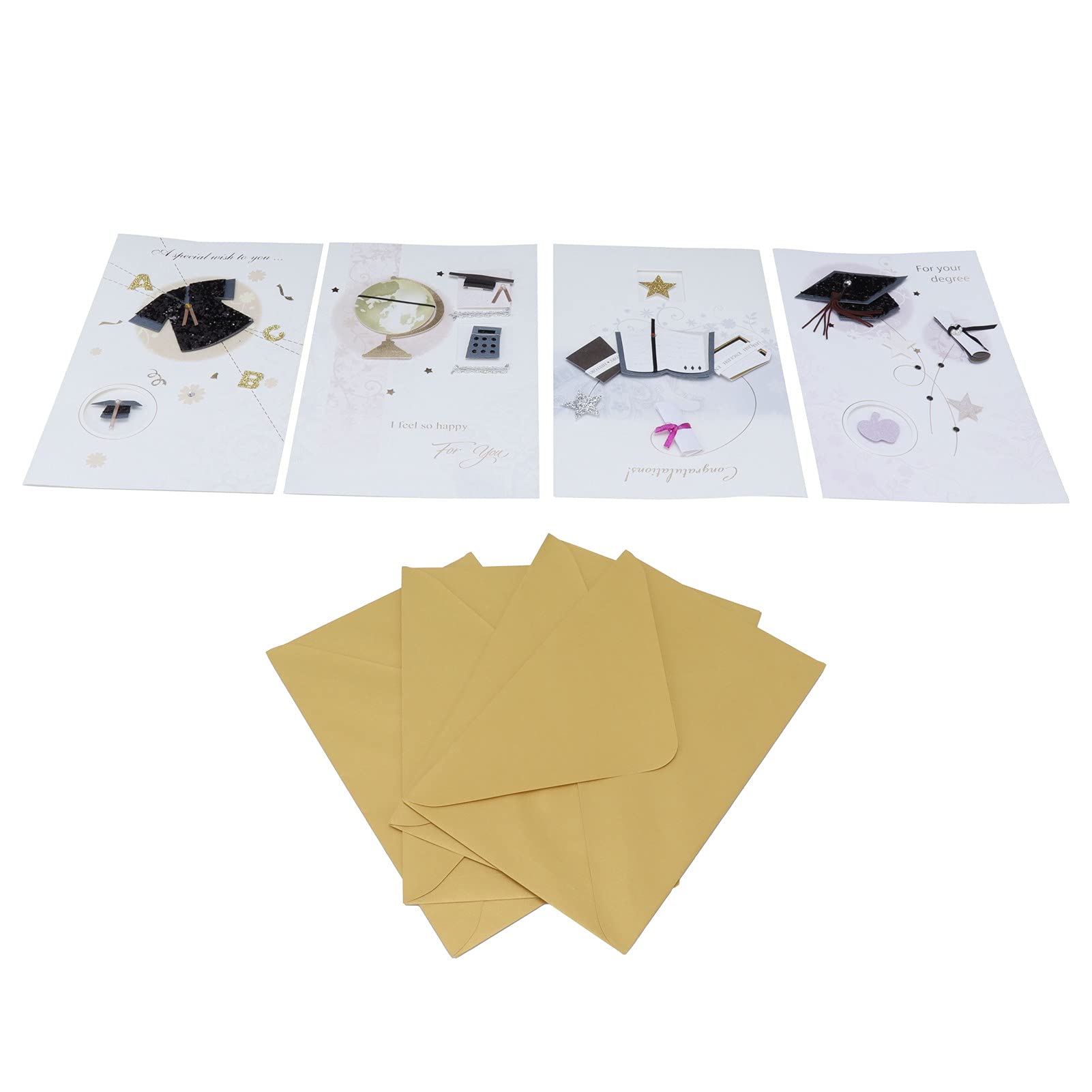 Graduation Greeting Card - High-Quality Paper Graduation Party Invitation & Gift for University Graduates | Perfect for Graduation Decor, Congratulations Wishes & Celebration Events