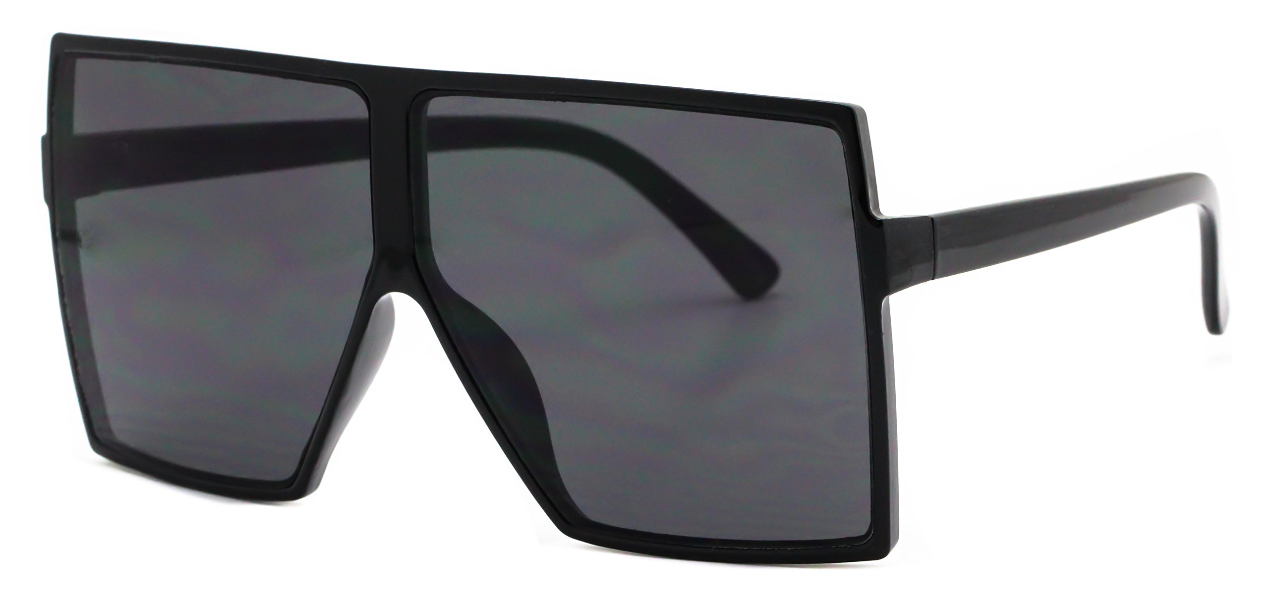 Stylish Square Oversized Sunglasses for Women & Men - UV Protection Flat Top Fashion Shades - Perfect for Beach, Driving, and Outdoor Activities